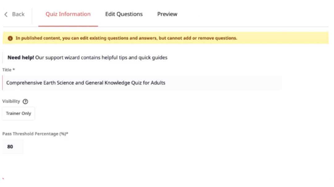 Tools for Interactive Learning Experiences
