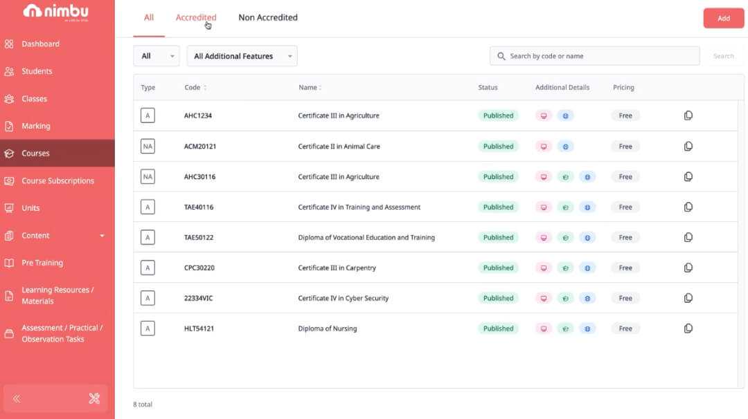 Advanced Features for Effective Training